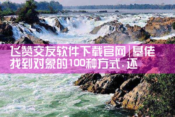 飞赞交友软件下载官网