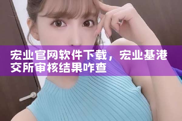 宏业官网软件下载